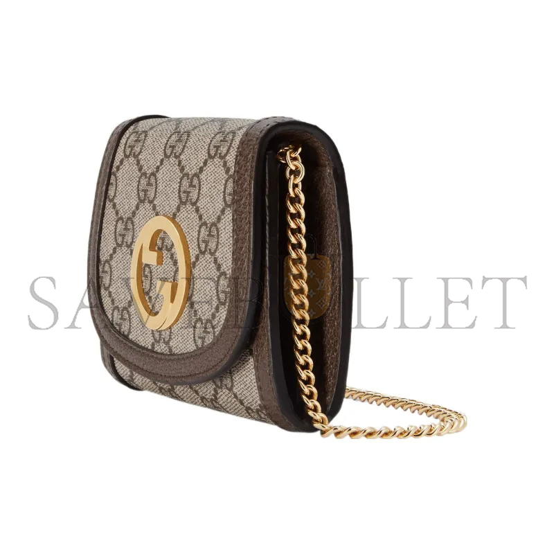 GUCCI BLONDIE SHOULDER BAG ON CHAIN 725219 (12.5*11*2.5cm)